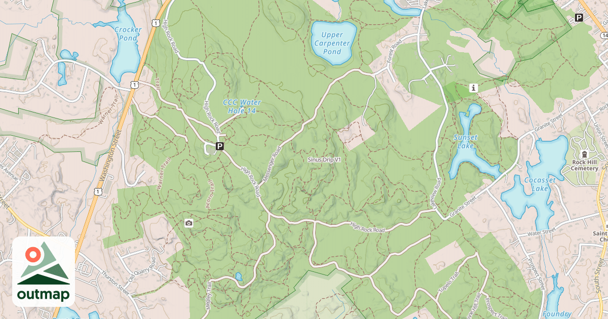 Map of Sinus Drip