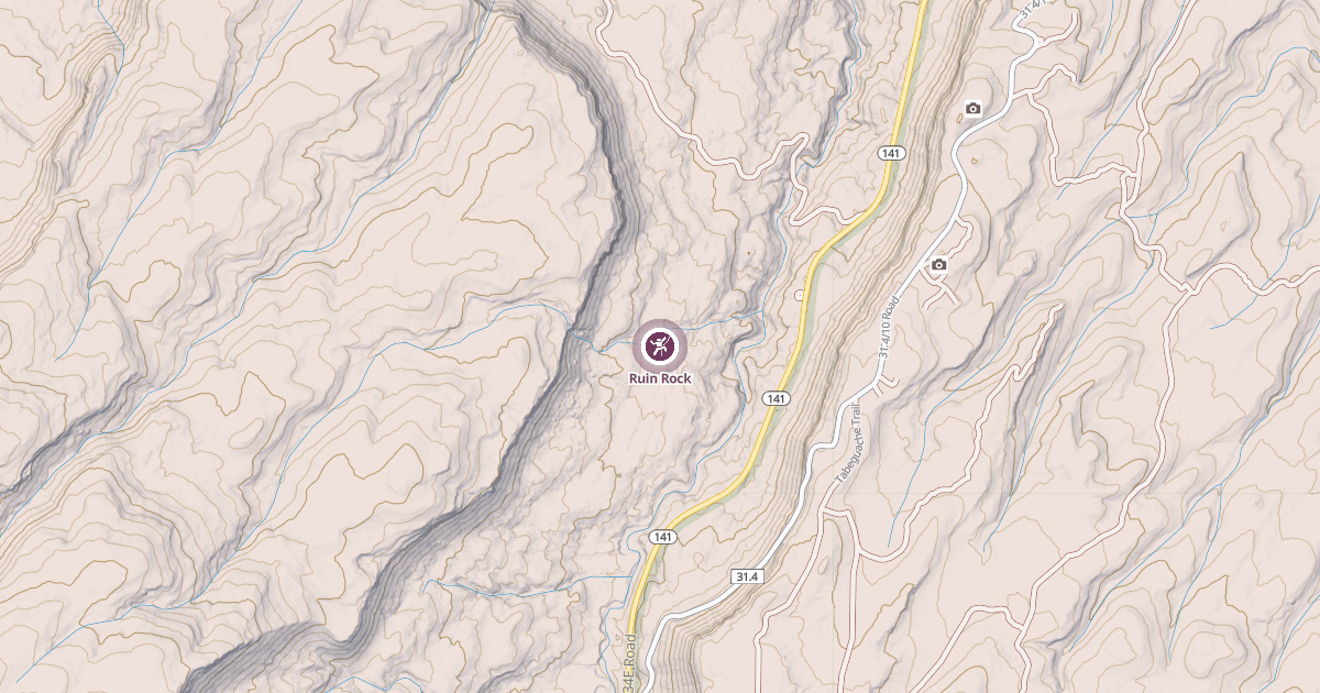 Map preview of Ruin Rock