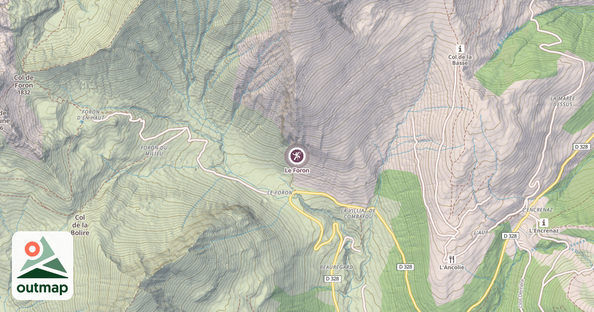 Map of Le Foron