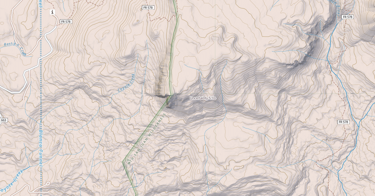 Map preview of Uncertainty