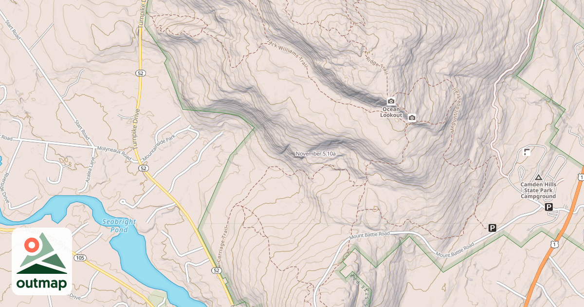 Map of November