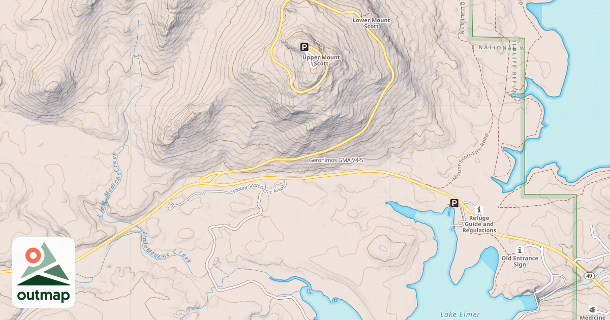 Map of Geronimos GMA