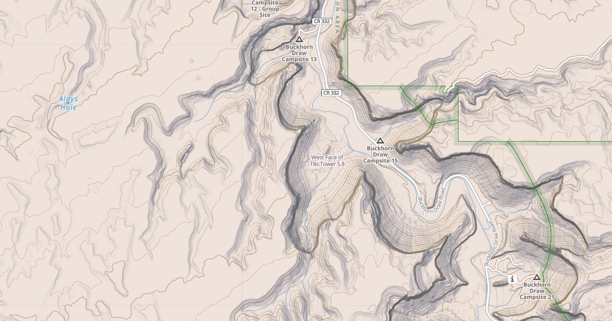 Map preview of West Face of Tiki Tower