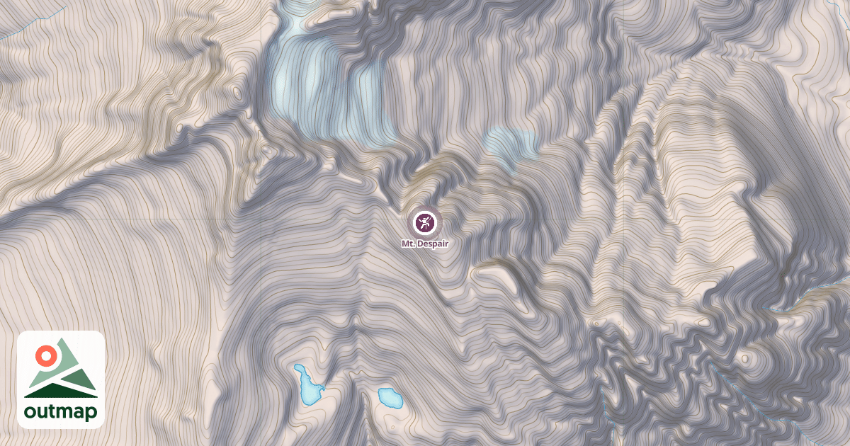Map of Mt. Despair