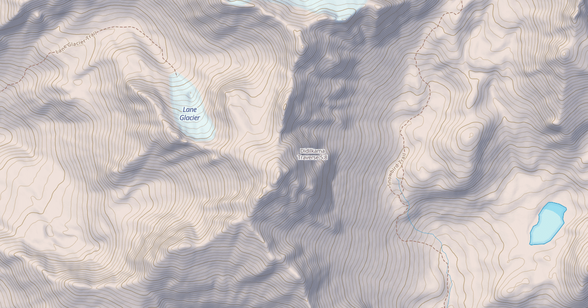 Map preview of Didilkama Traverse