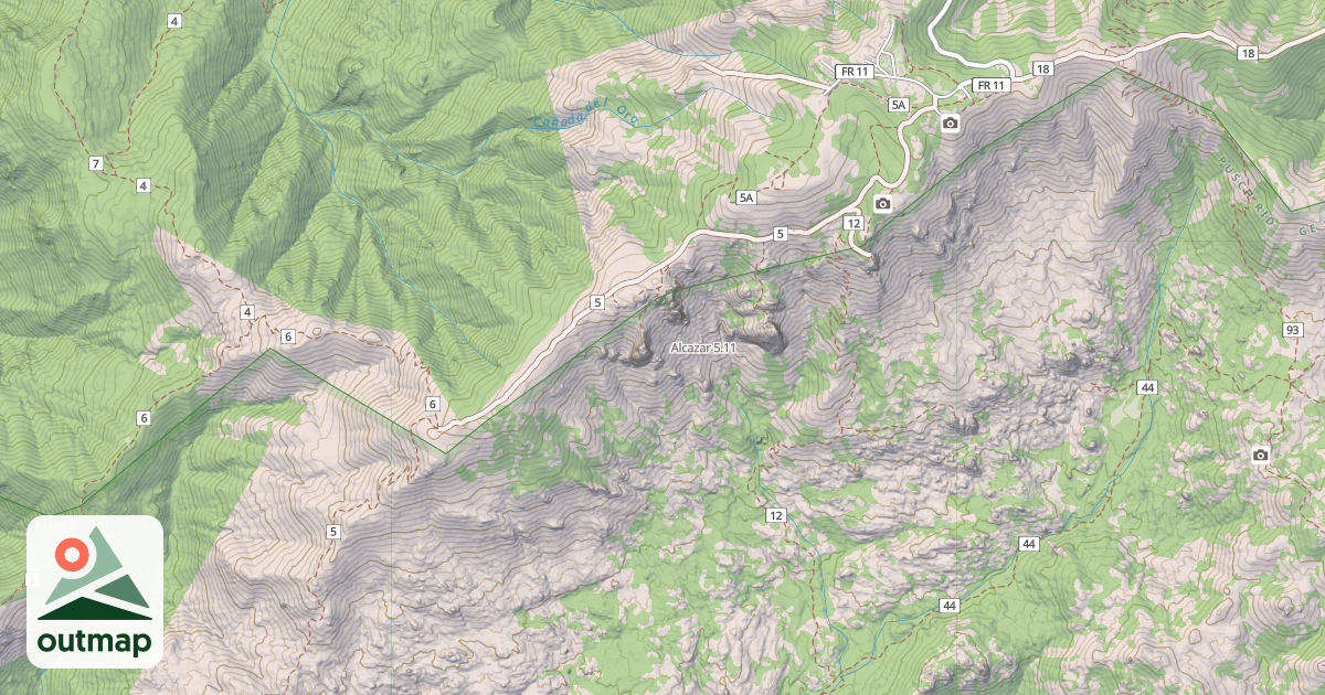 Map of Alcazar