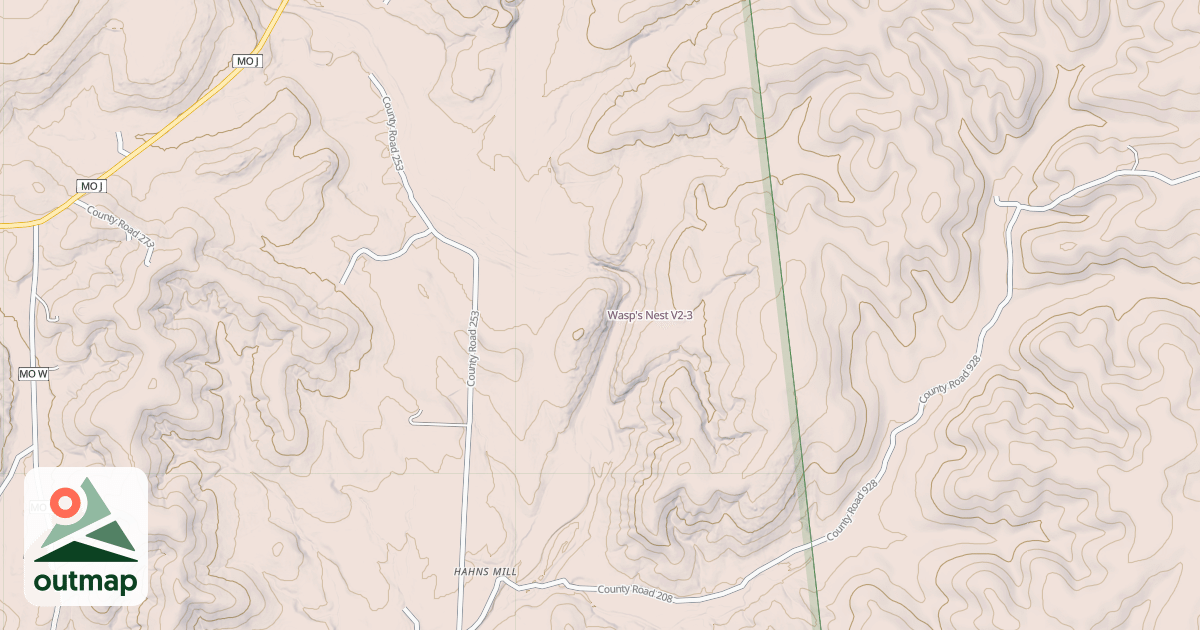 Map of Wasp's Nest