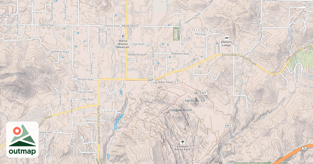Map of Baby Raven