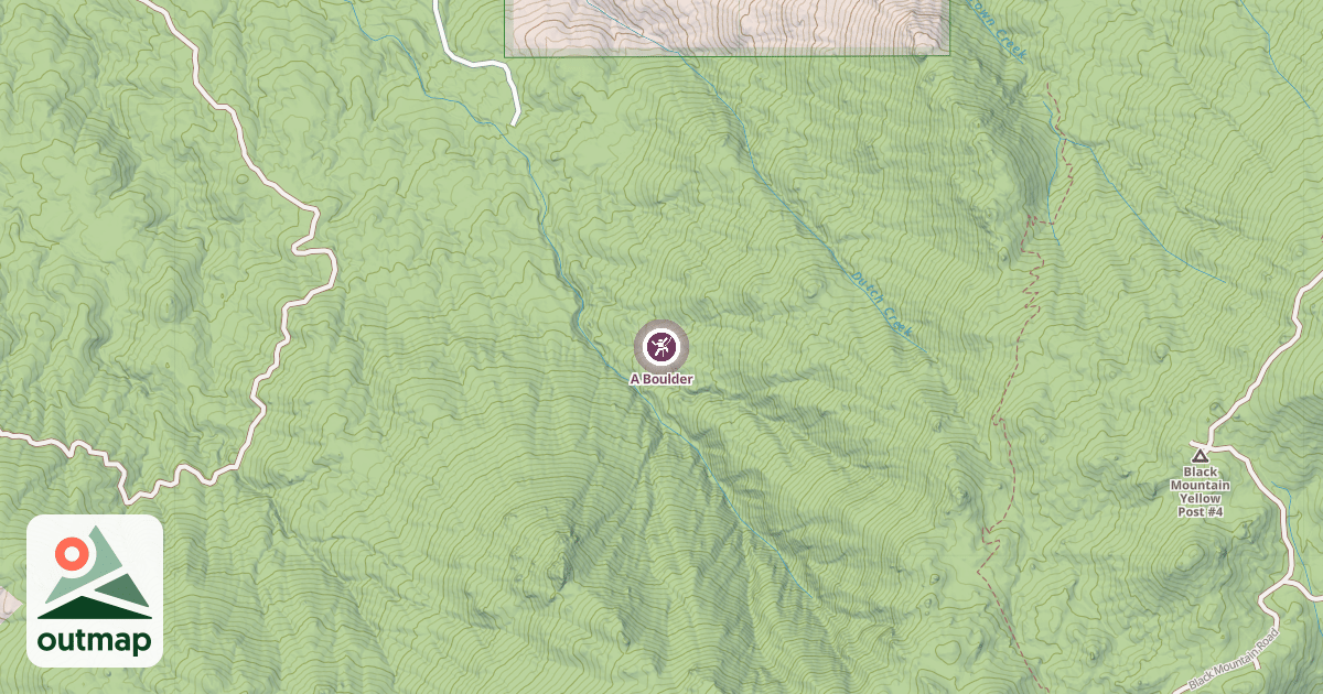 Map of A Boulder