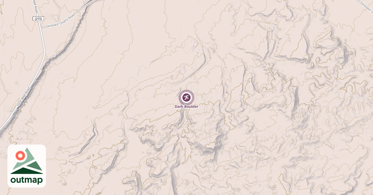 Map of Dark Boulder