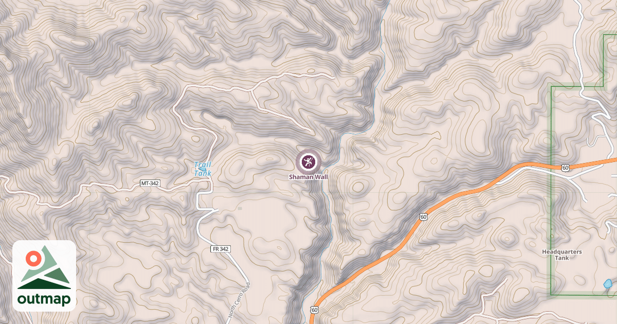 Map of Shaman Wall