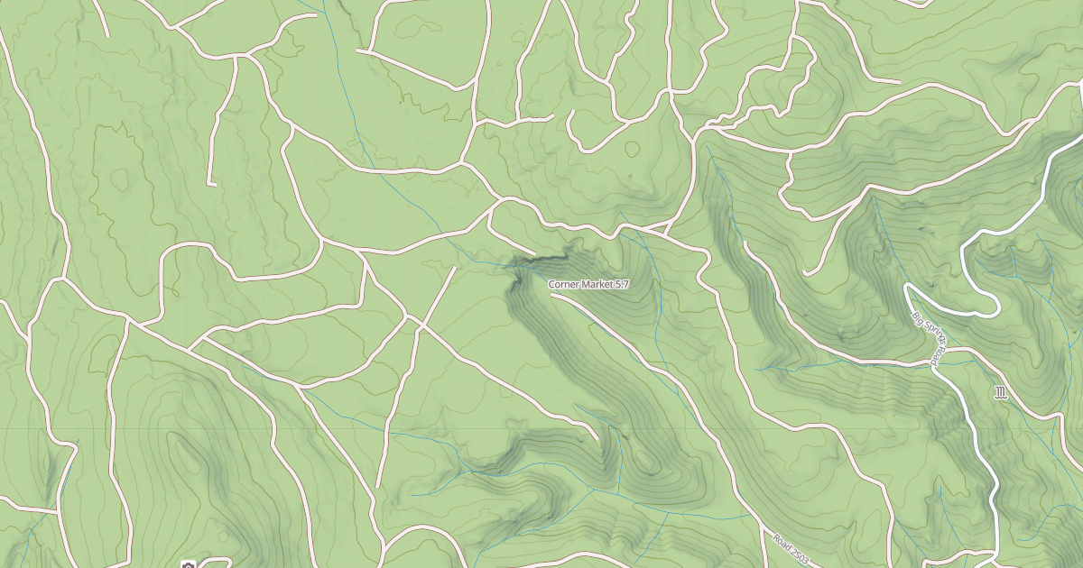 Map preview of Corner Market