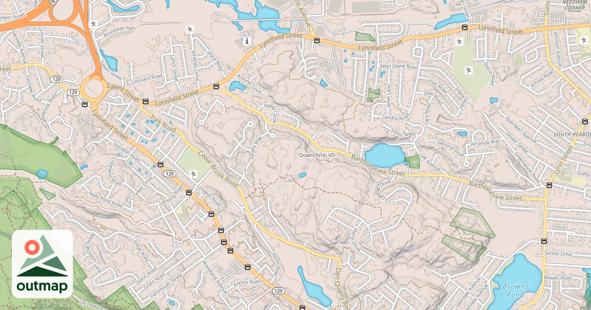 Map of Downclimb