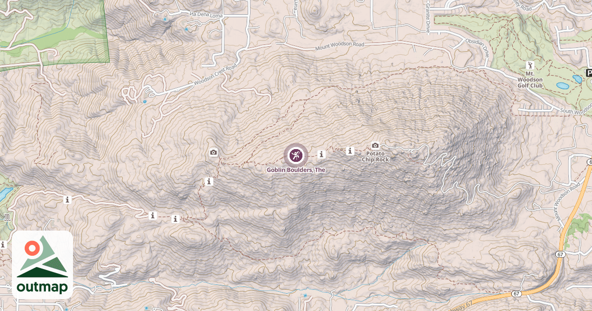 Map of Goblin Boulders, The