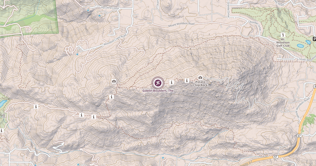 Map preview of Goblin Boulders, The