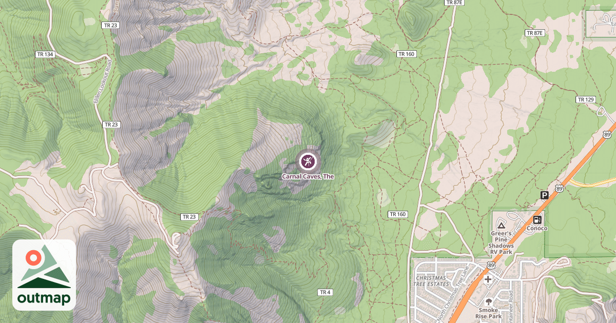Map of Carnal Caves, The