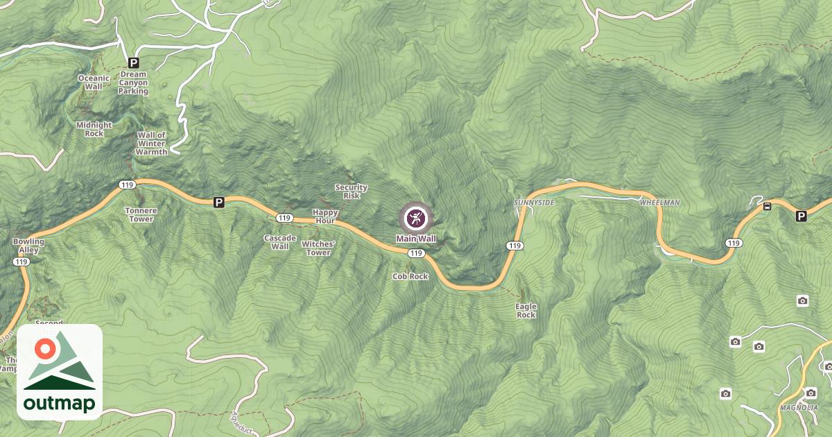 Map of Main Wall