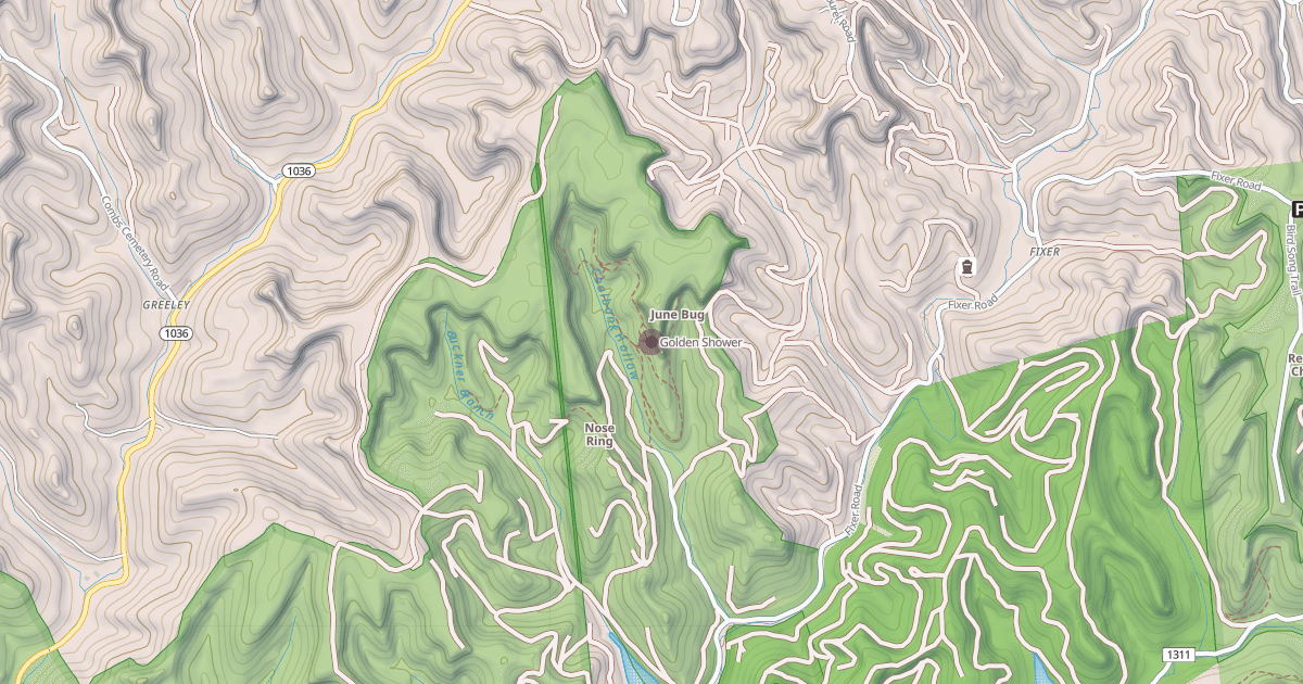 Map preview of Golden Shower