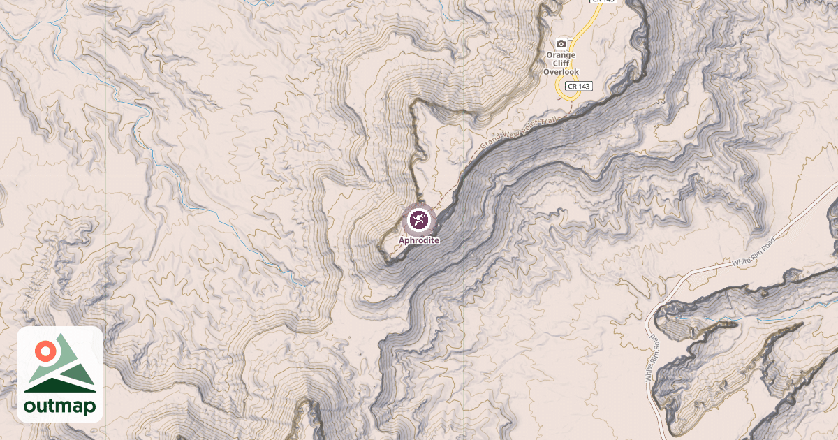 Map of Aphrodite