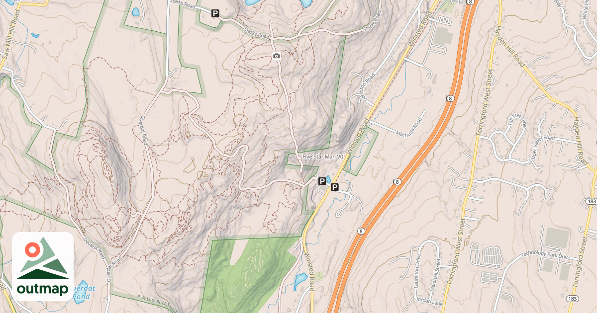 Map of Five Star Man