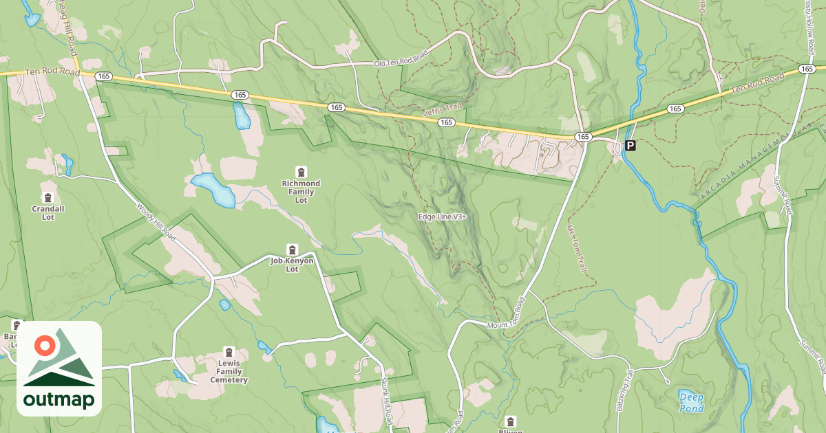 Map of Edge Line