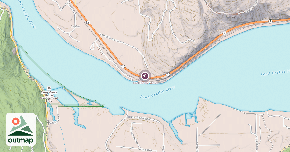 Map of Laclede Ice West