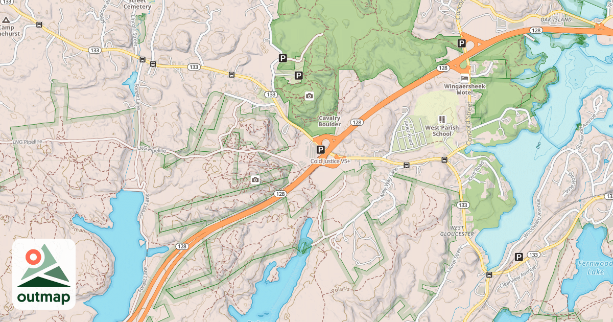 Map of Cold Justice