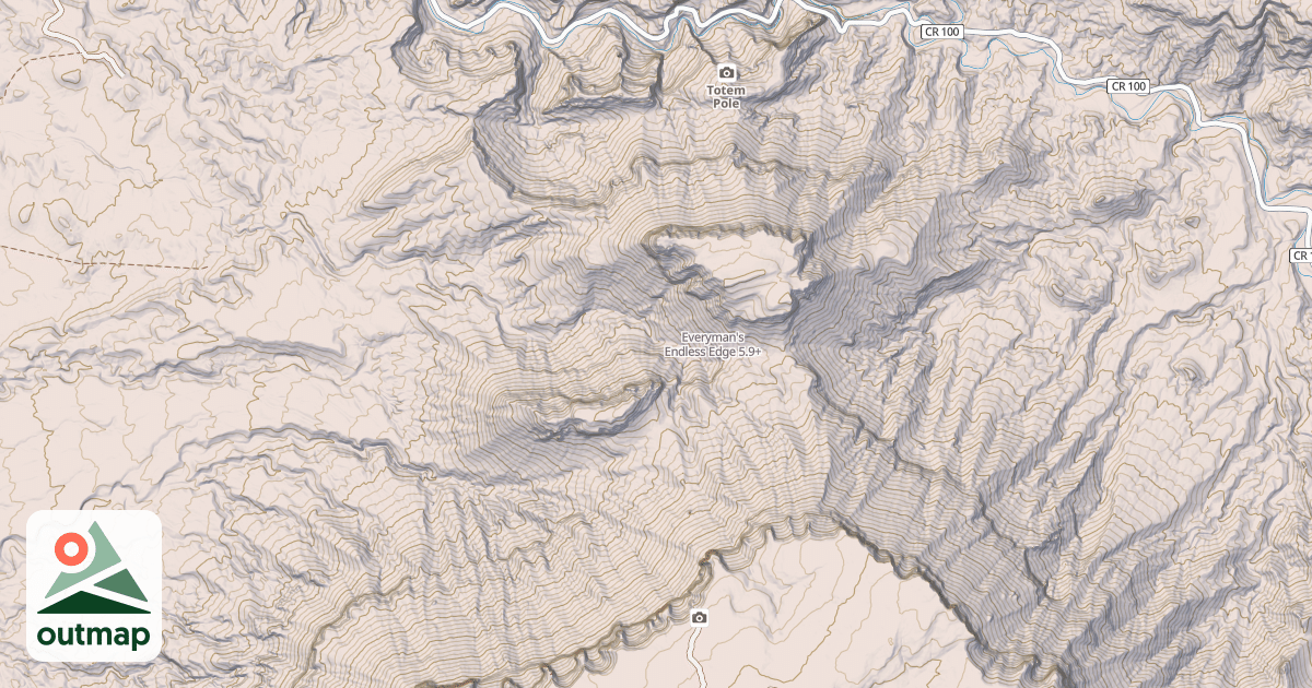 Map of Everyman's Endless Edge
