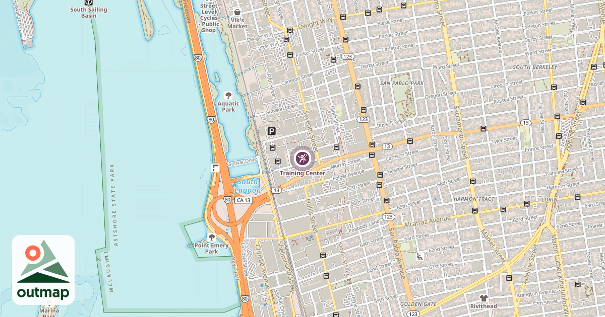 Map of Training Center