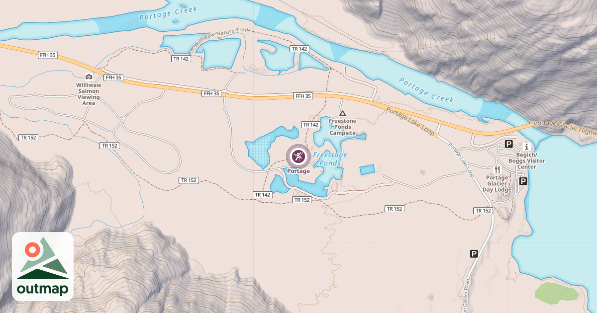 Map of Portage