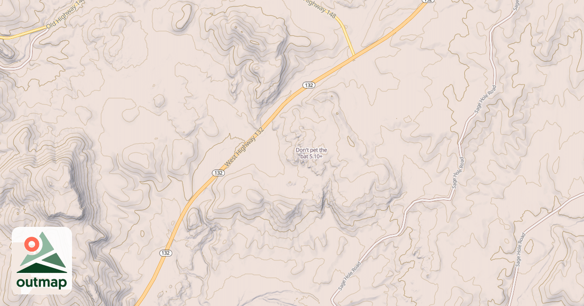 Map of Don't pet the bat