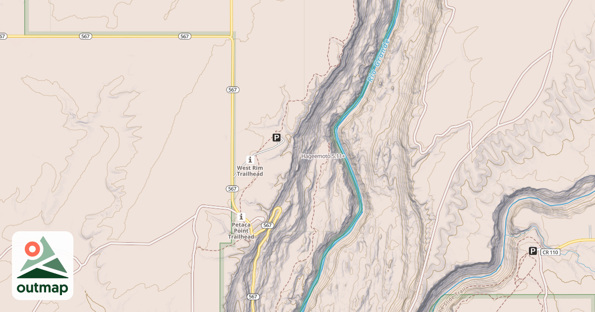 Map of Hageemoto