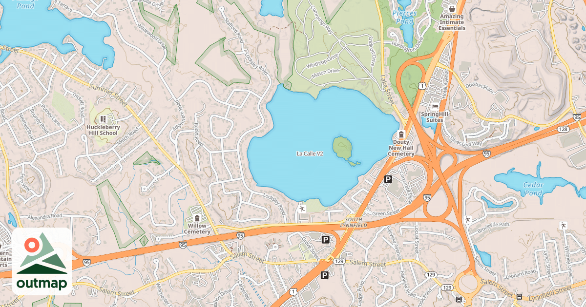 Map of La Calle