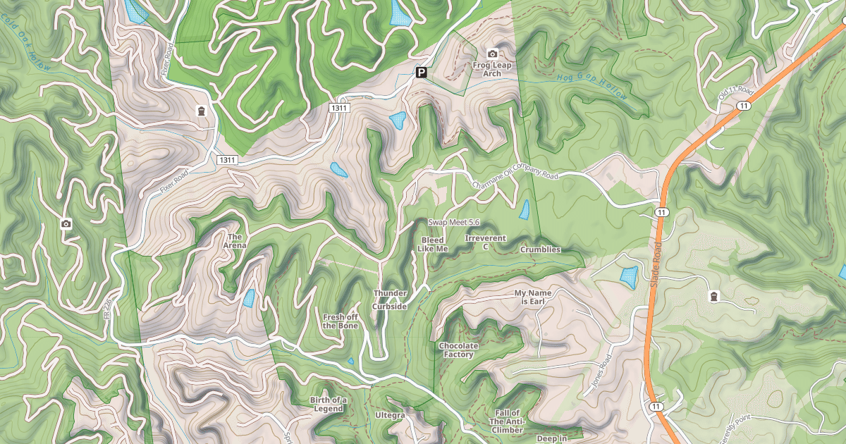 Map preview of Swap Meet