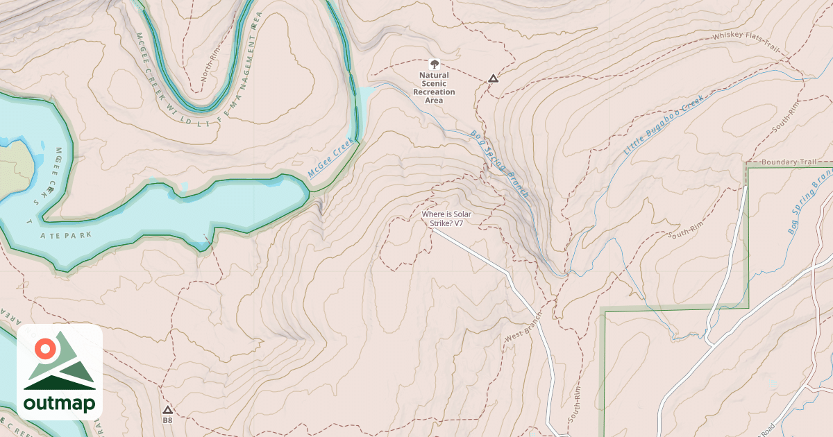 Map of Where is Solar Strike?