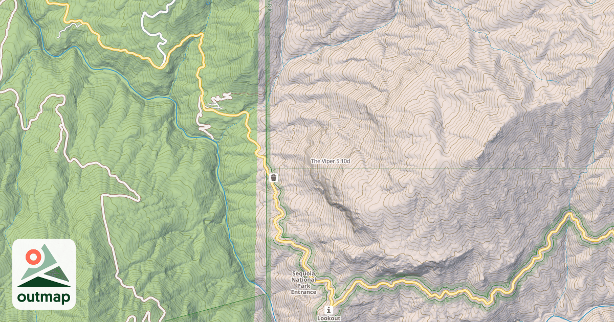 Map of The Viper