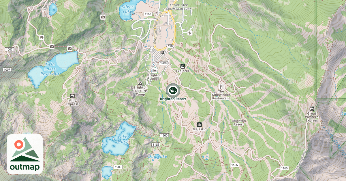 Map of Brighton Resort