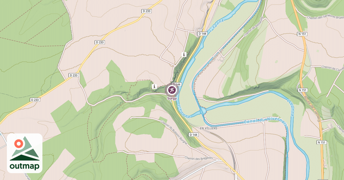 Map of Surgy