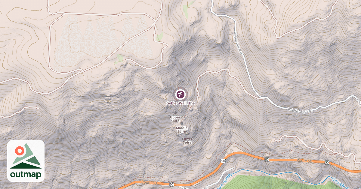 Map of Goblet Wall, The