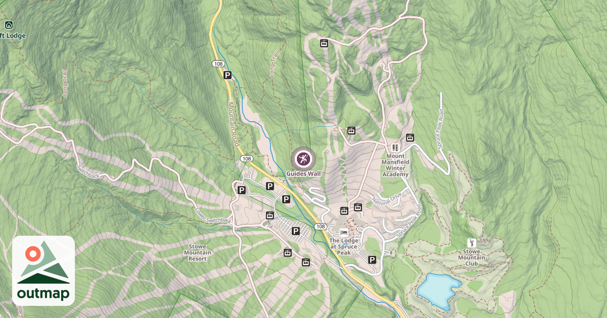 Map of Guides Wall