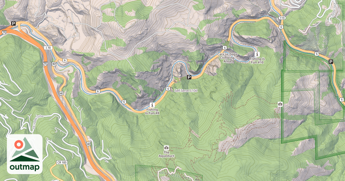 Map of Self Serve