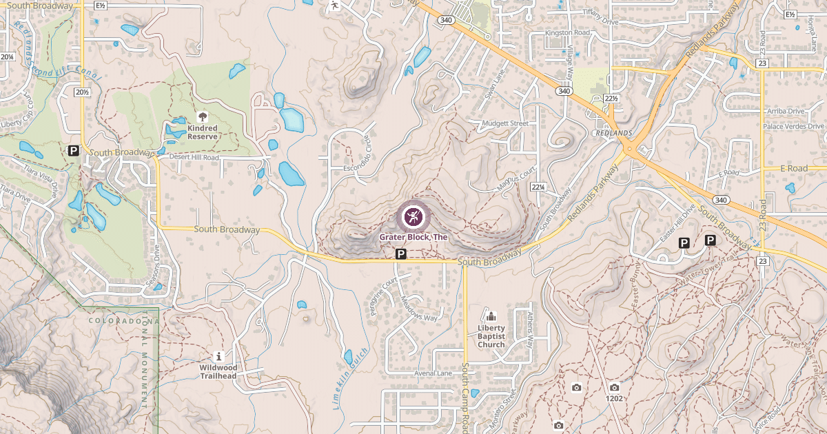 Map preview of Grater Block, The