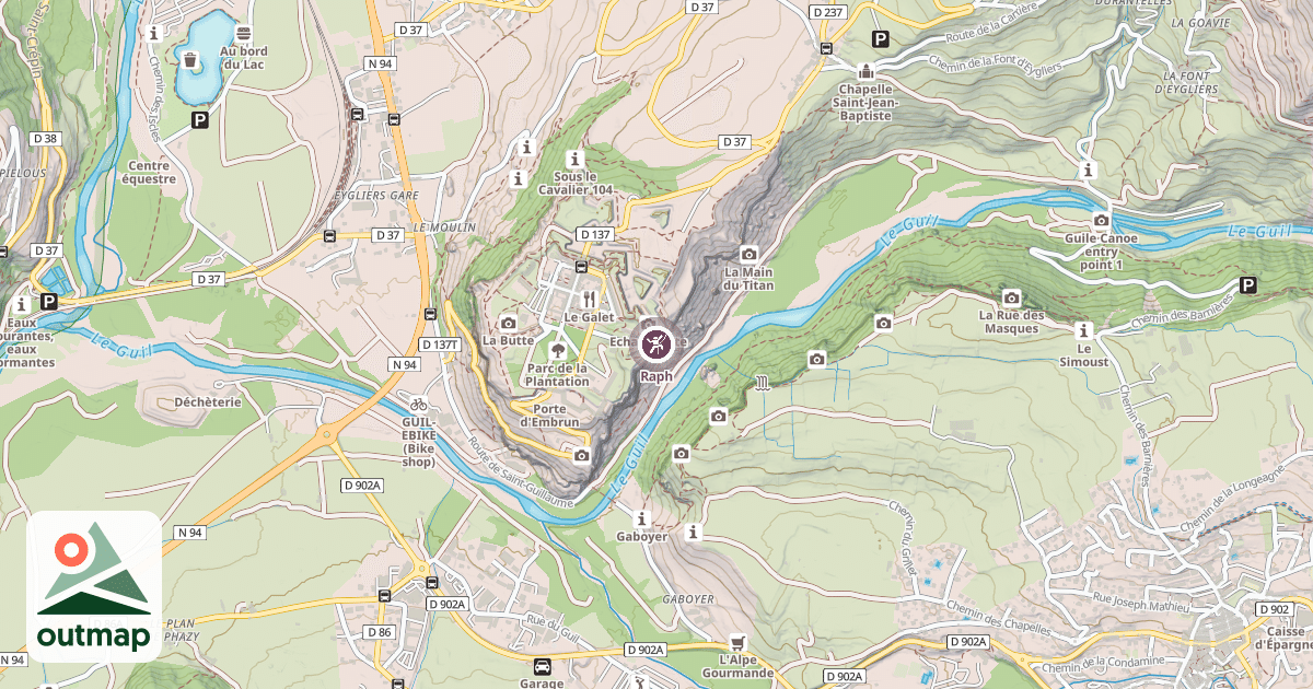 Map of Raph