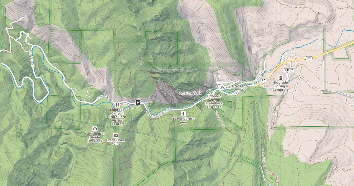 Map preview of Art's Spar