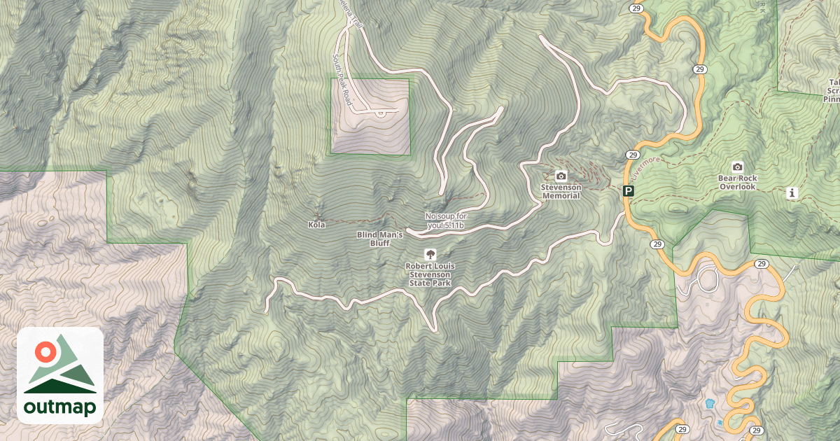 Map of No soup for you!
