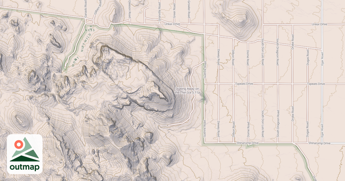 Map of Skating Away on the Thin Ice