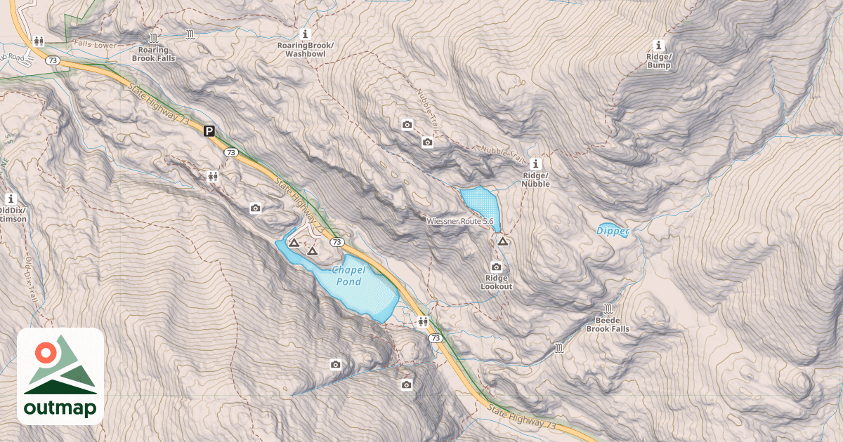 Map of Wiessner Route