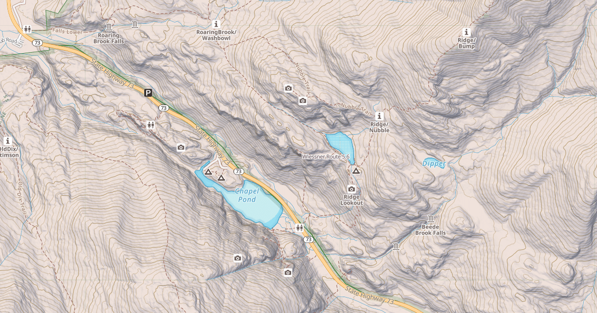 Map preview of Wiessner Route