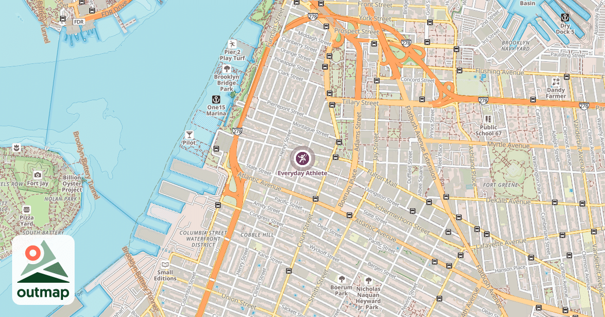 Map of Everyday Athlete