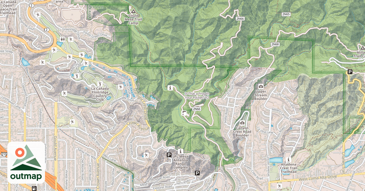 Map of Is That a Frog in Your Pocket?